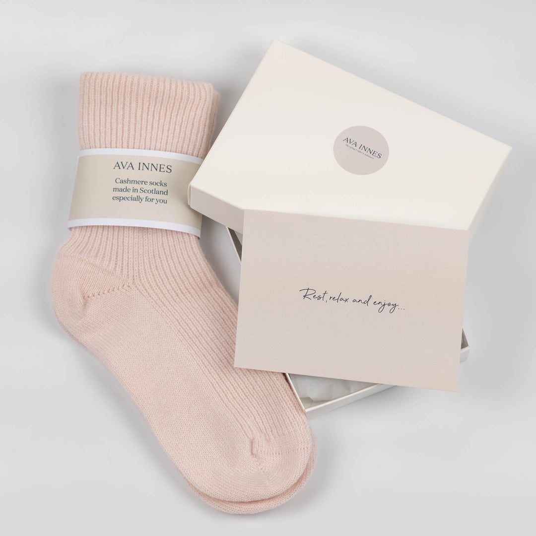 Embrace Winter Warmth with Ava Innes Cashmere Socks: The Perfect Personalised Gift