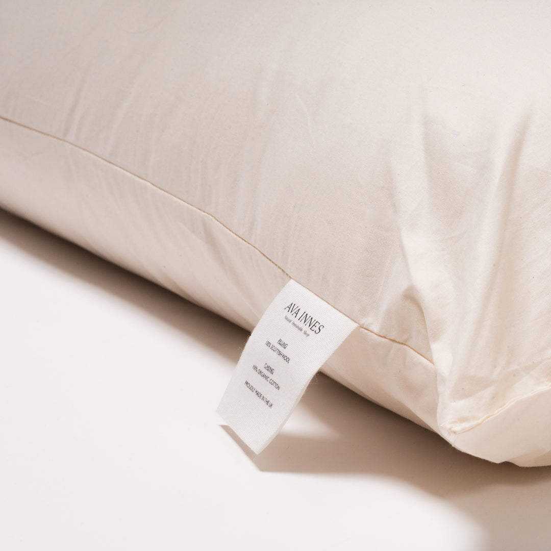 Luxury Wool & Organic Cotton Body Pillow