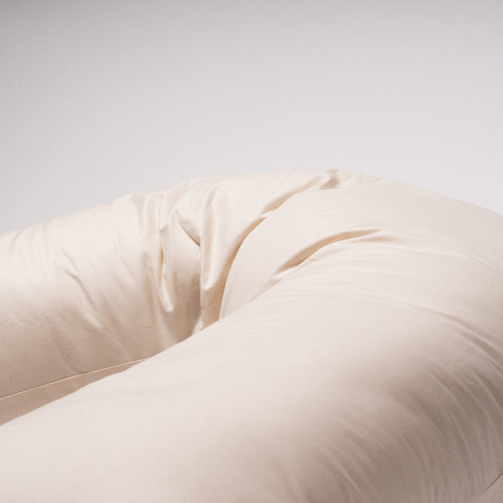V Shaped Wool & Organic Cotton Body Pillow