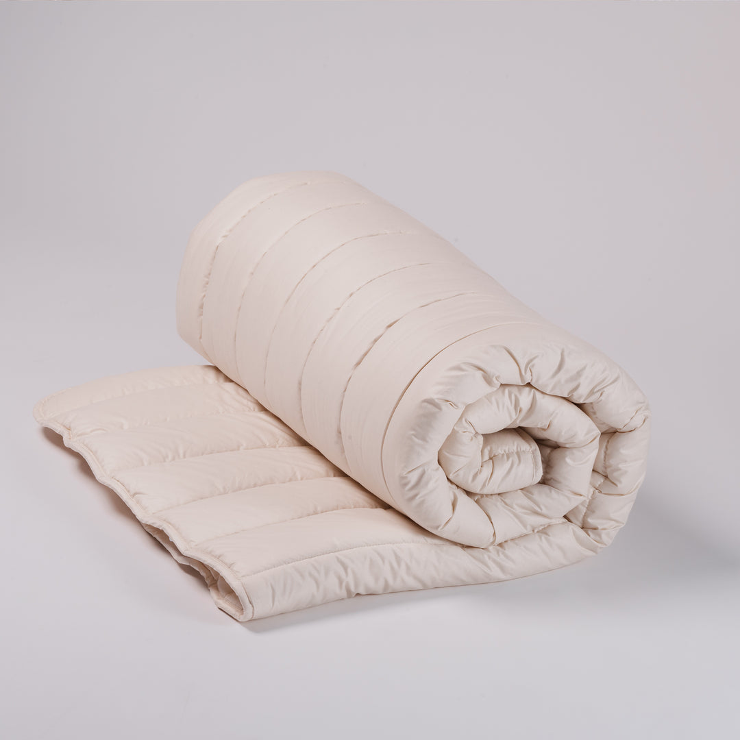 Washable Luxury Wool Mattress Topper