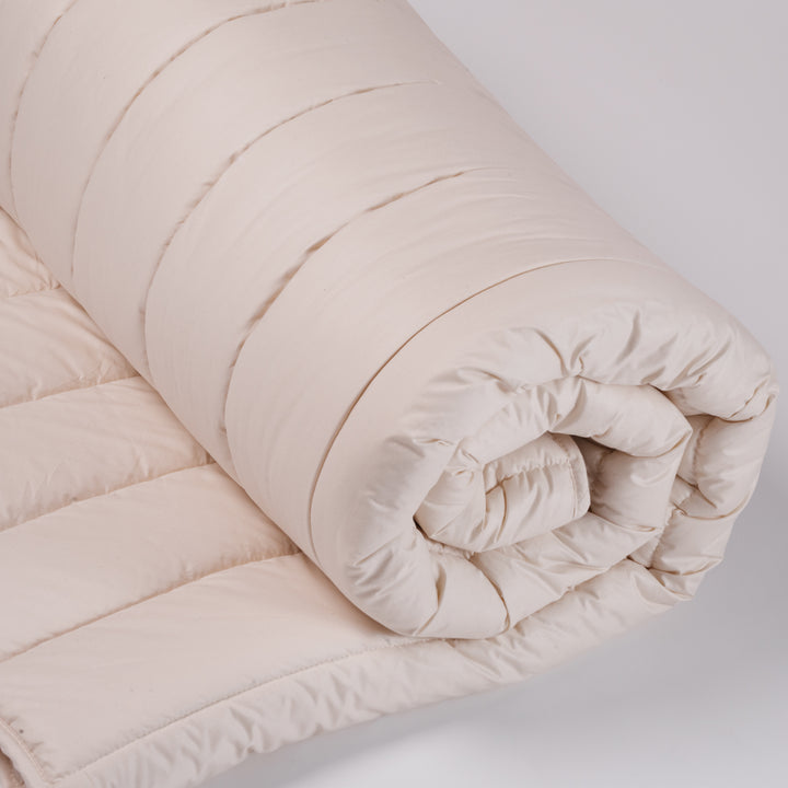 Washable Luxury Wool Mattress Topper