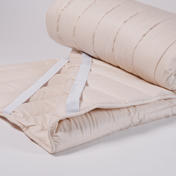 Washable Luxury Wool Mattress Topper