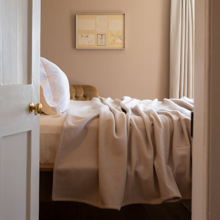 Nairn Lambswool & Cashmere Bed Blanket