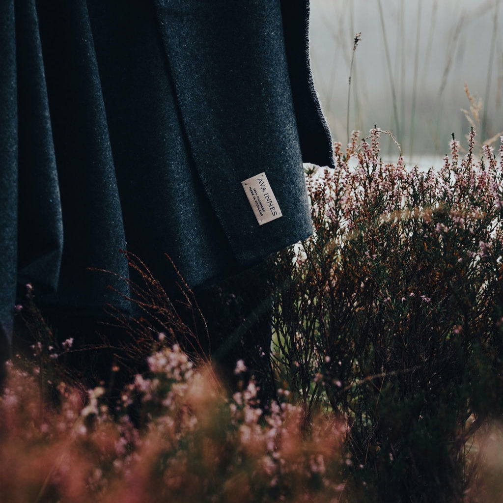 Blue Donegal Luxury Cashmere Throw