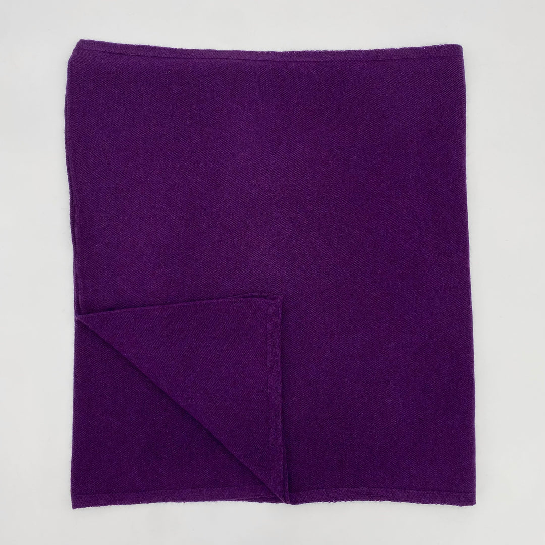 Purple Light Cashmere Wrap