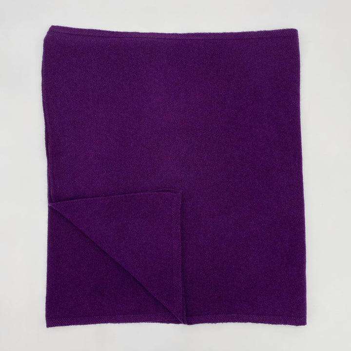 Purple Light Cashmere Wrap