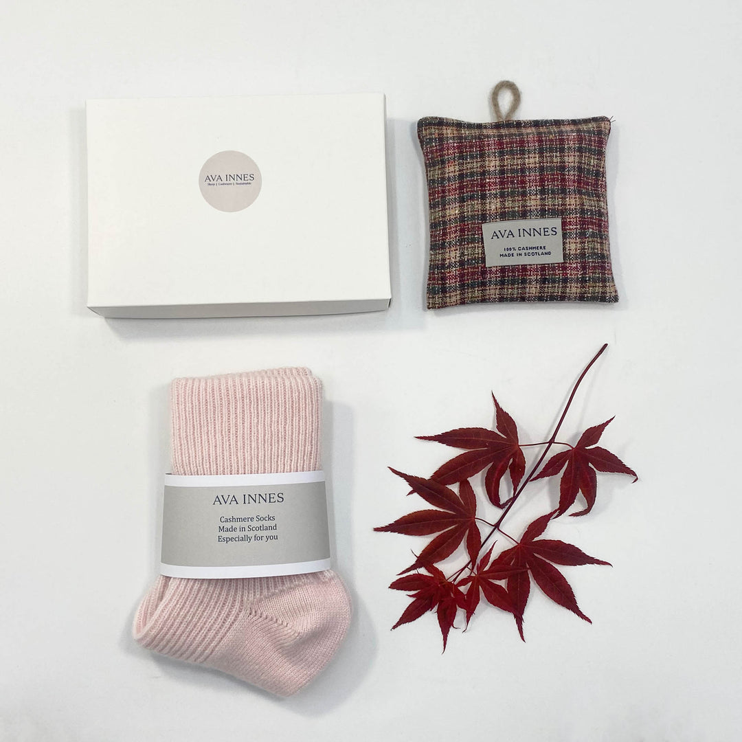 Ava Innes Relax Cashmere Gift Box, Scotland