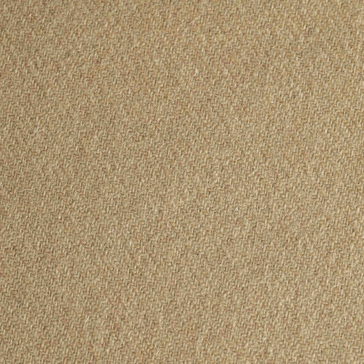 Light Camel Lightweight Cashmere Blanket | Made In The UK | Ava Innes