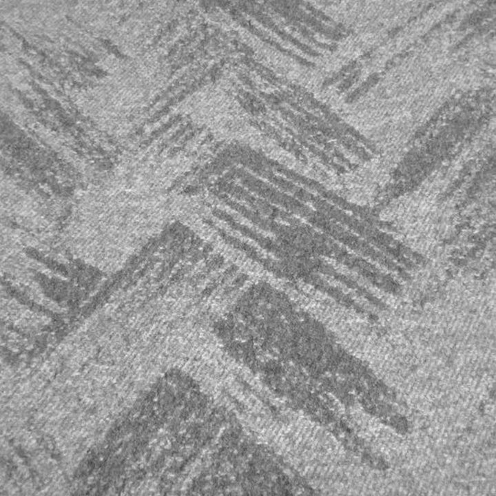 Grey Jacquard Two Tone Luxury Merino Wool & Cashmere Blanket | Made In The UK | Ava Innes