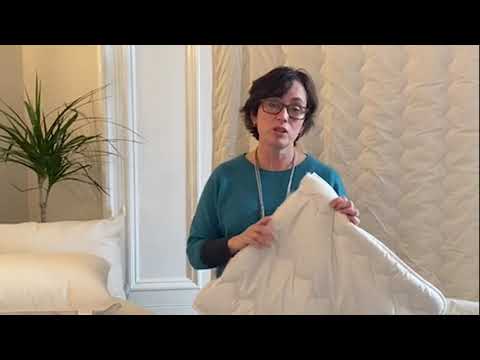 V Shaped Organic Cotton Pillowcase