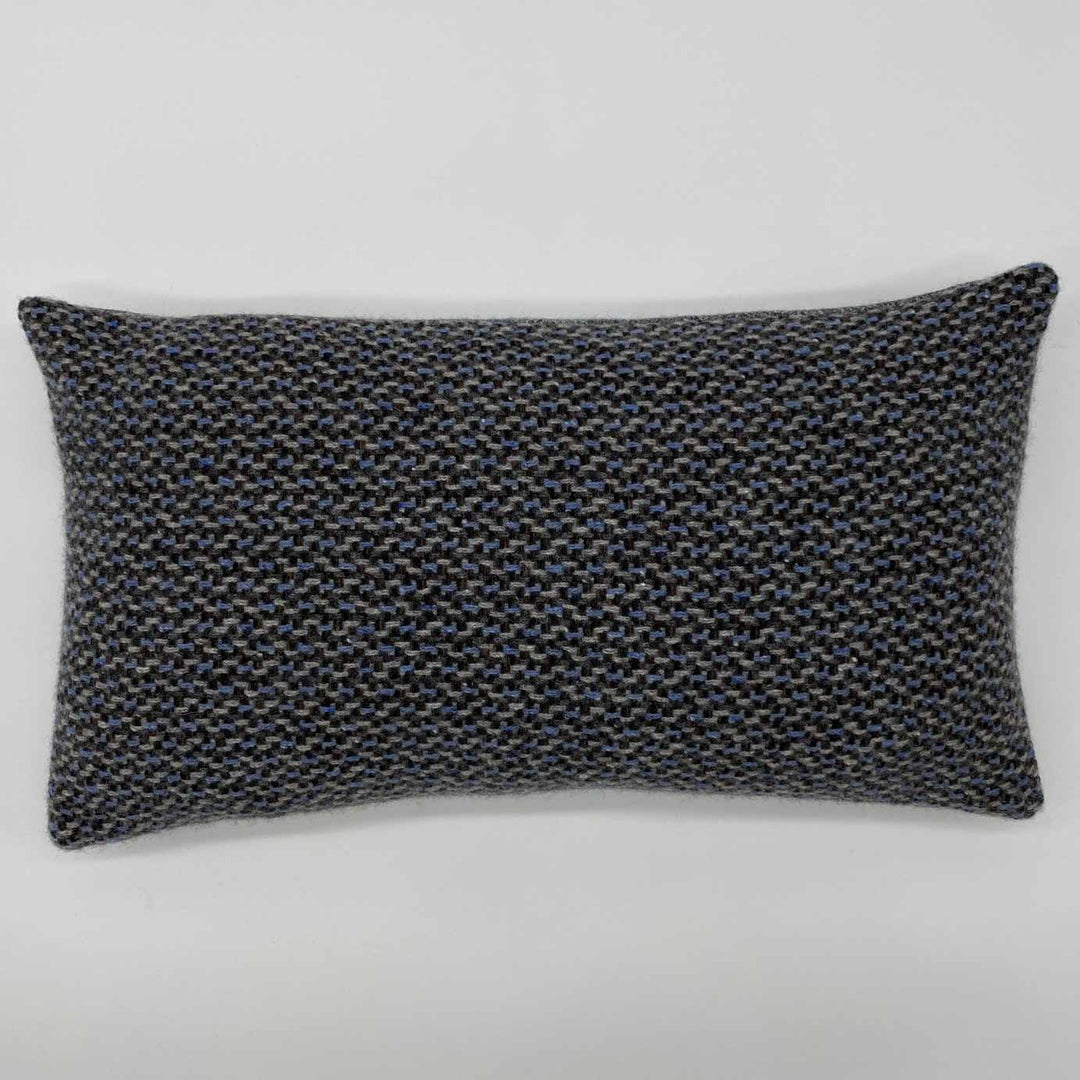 Iona Grey Luxury Cashmere Cushion | Made In The UK | Ava Innes