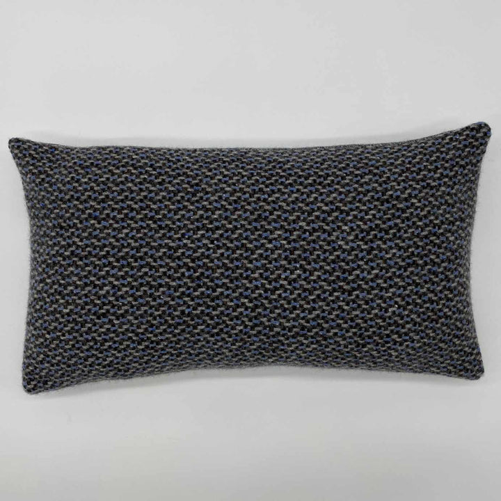 Iona Grey Luxury Cashmere Cushion | Made In The UK | Ava Innes