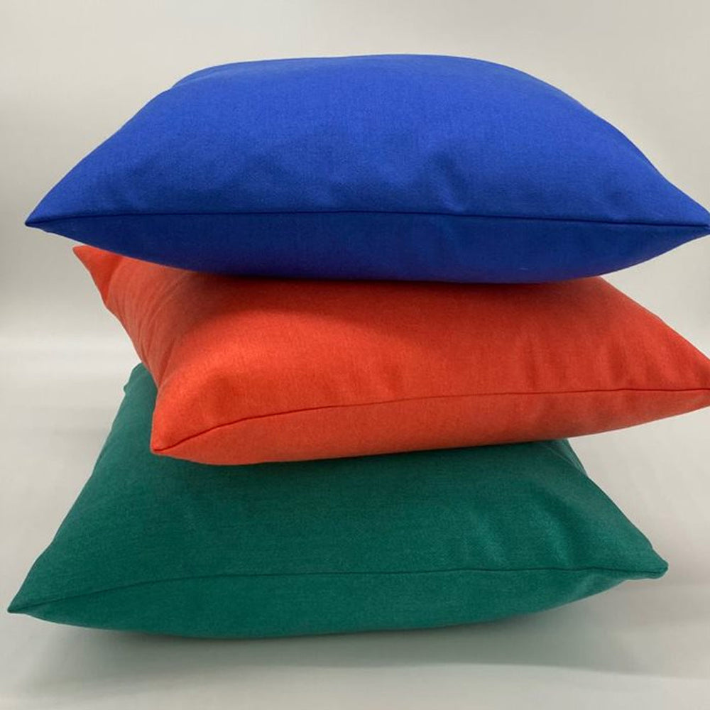 Emerald Green Pure Wool Cushion | Made In The UK | Ava Innes