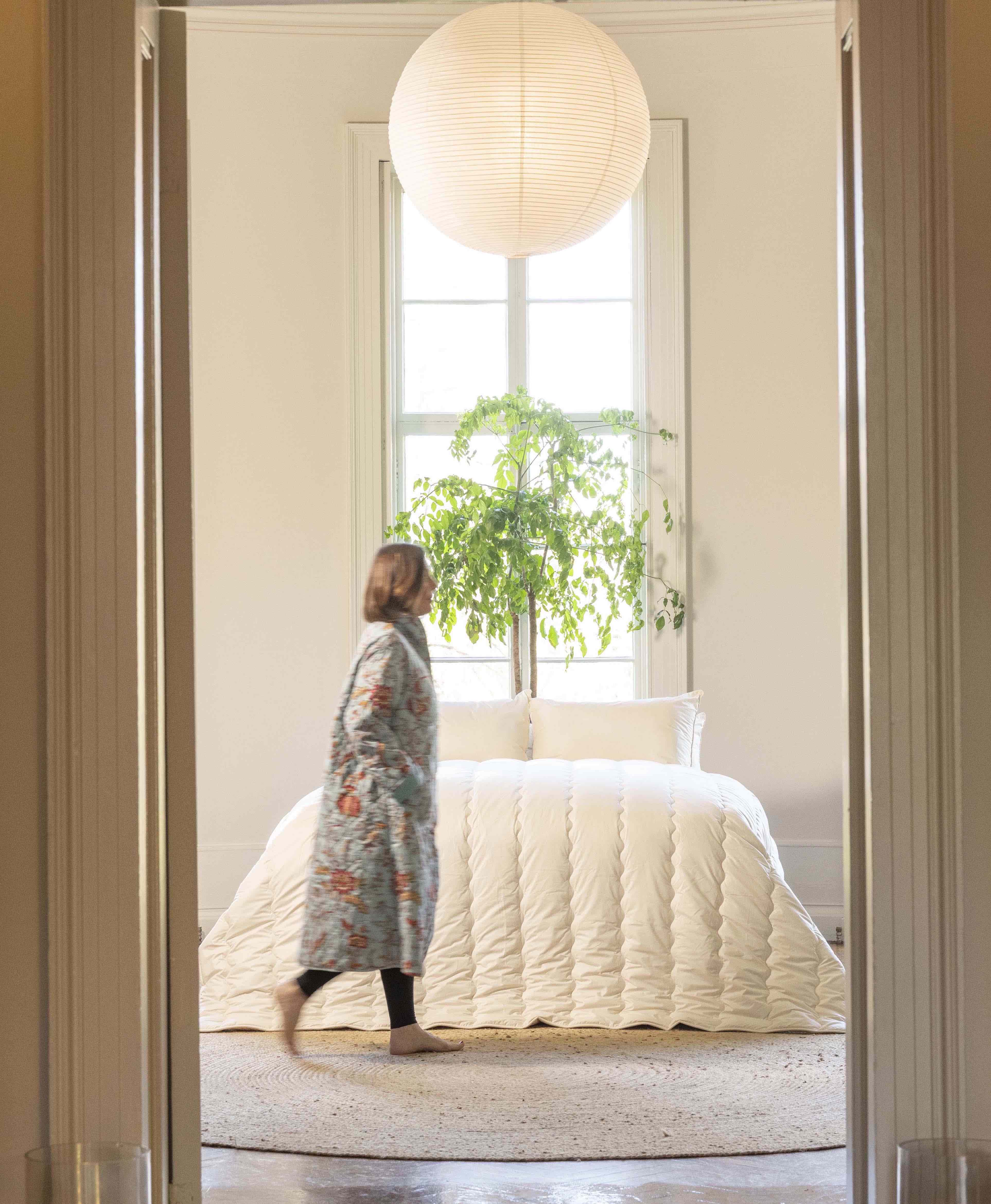 Could a bespoke duvet transform your sleep? Ava Innes, as featured in the FT's How To Spend It