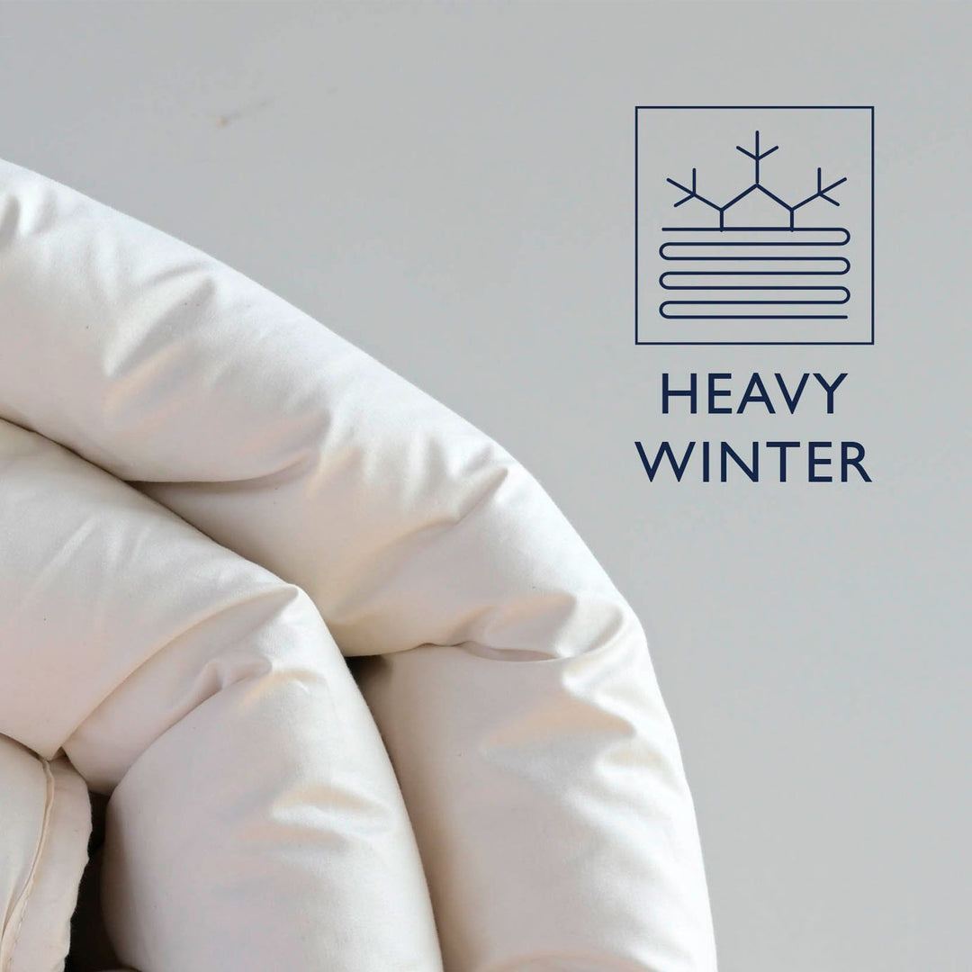 Luxury Cashmere & Wool Duvet Heavy Winter, 12+ Tog