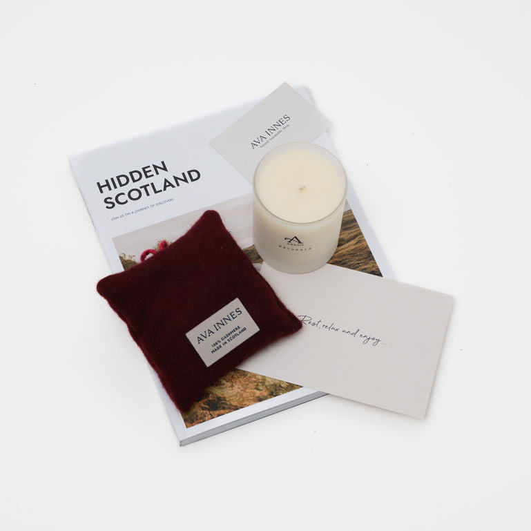 Hidden Scotland Mag | Lavender Bag | Candle