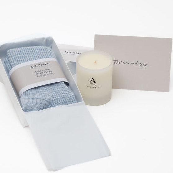 The Calm and Relax Cashmere Gift Box