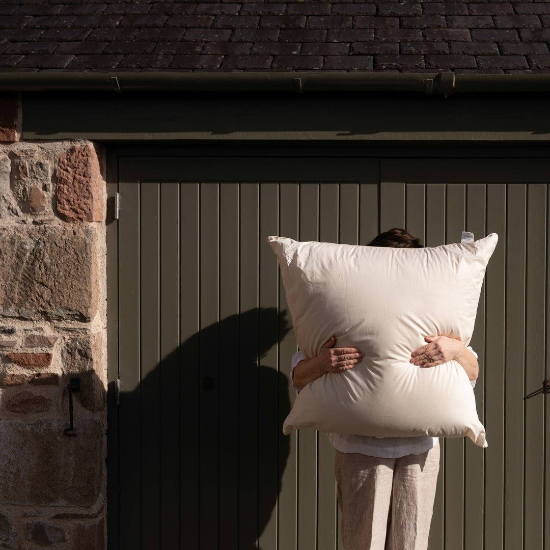 Luxury Wool & Organic Cotton Bed Pillow