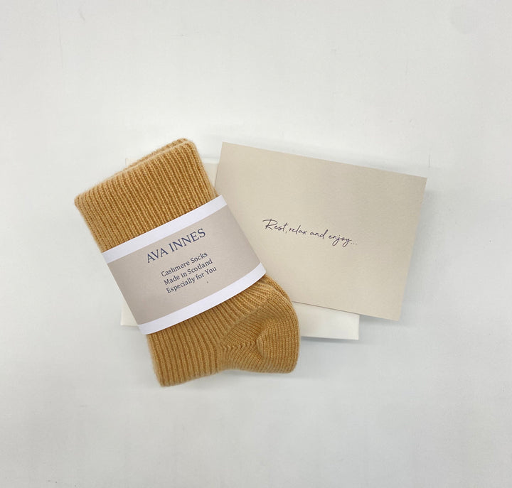 Women's Pure Cashmere Bed Socks