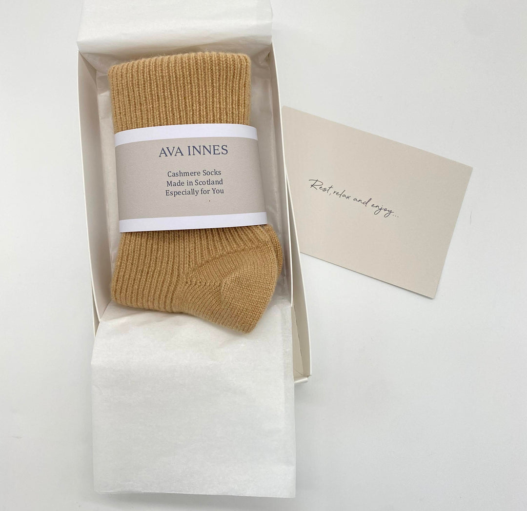 Women's Pure Cashmere Bed Socks