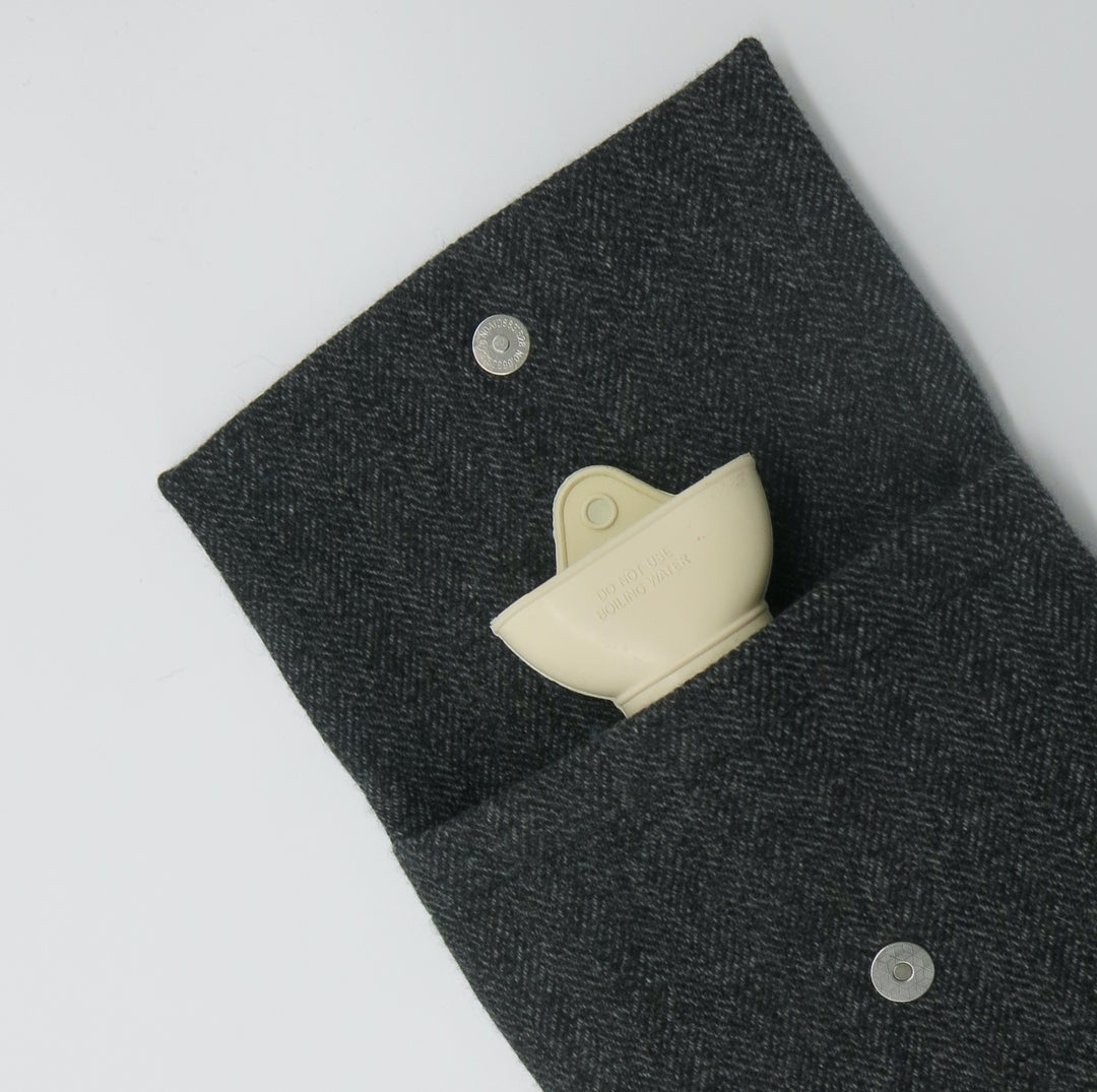 Luxury Cashmere Hot Water Bottle Cover