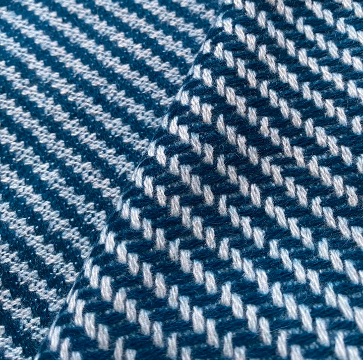 Teal Luxury Cashmere Blanket | Made In The UK | Ava Innes