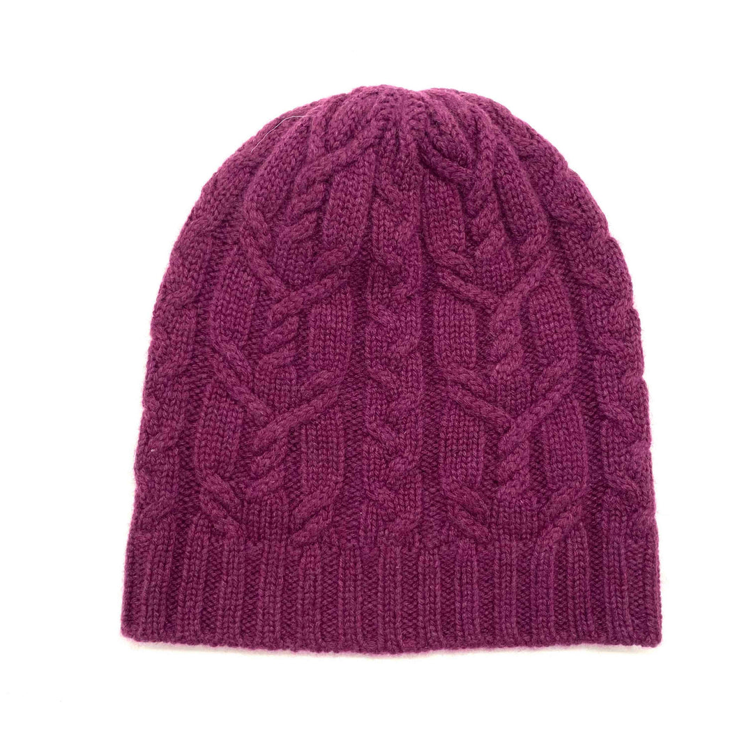 Cashmere Cable Beanie