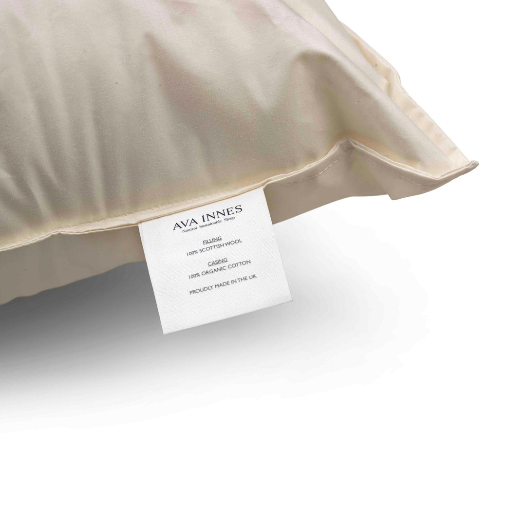 Luxury Wool & Organic Cotton Body Pillow