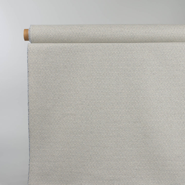 Luxury Grey and White Dotted Wool Blanket