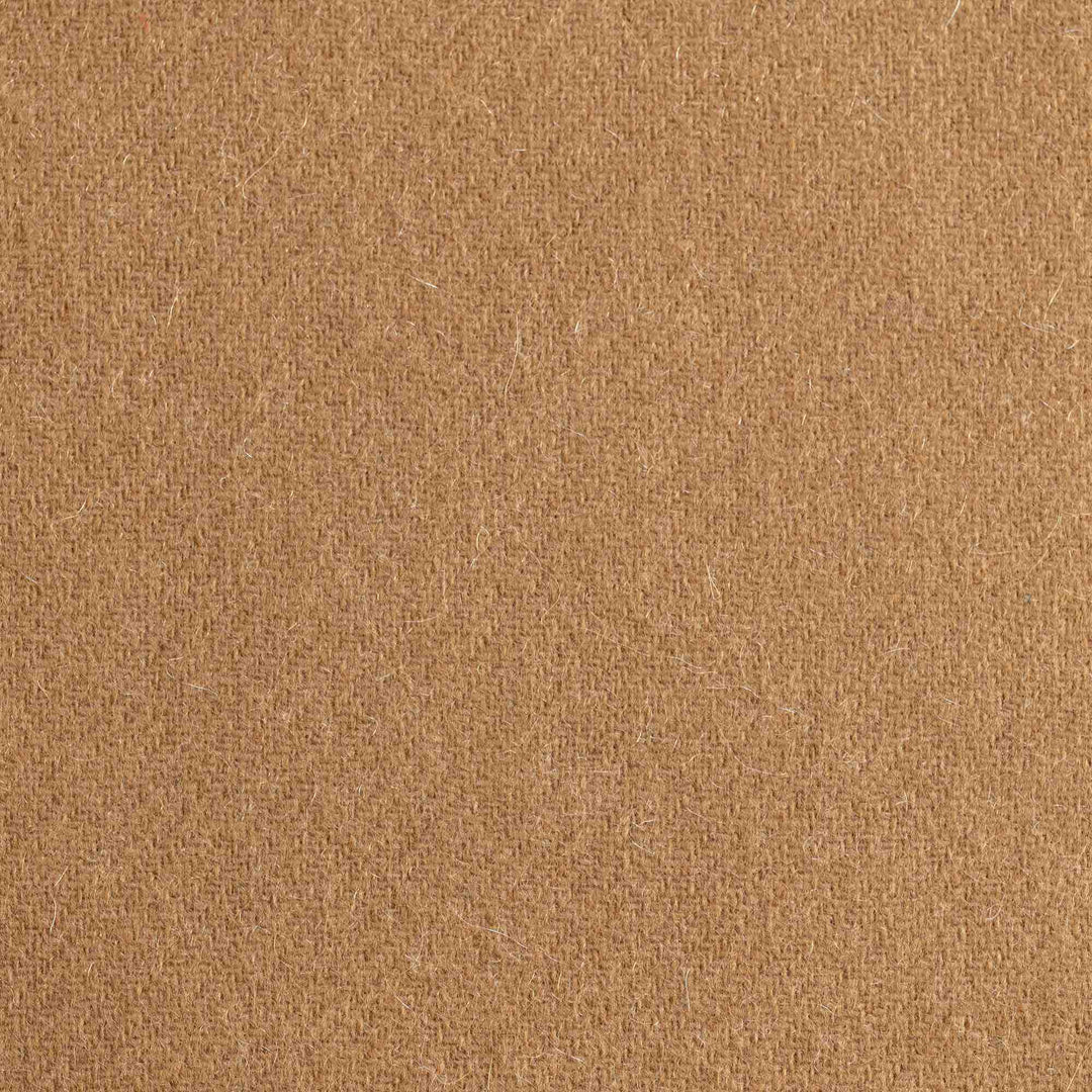 Dark Camel Lightweight Cashmere Blanket | Made In UK | Ava Innes