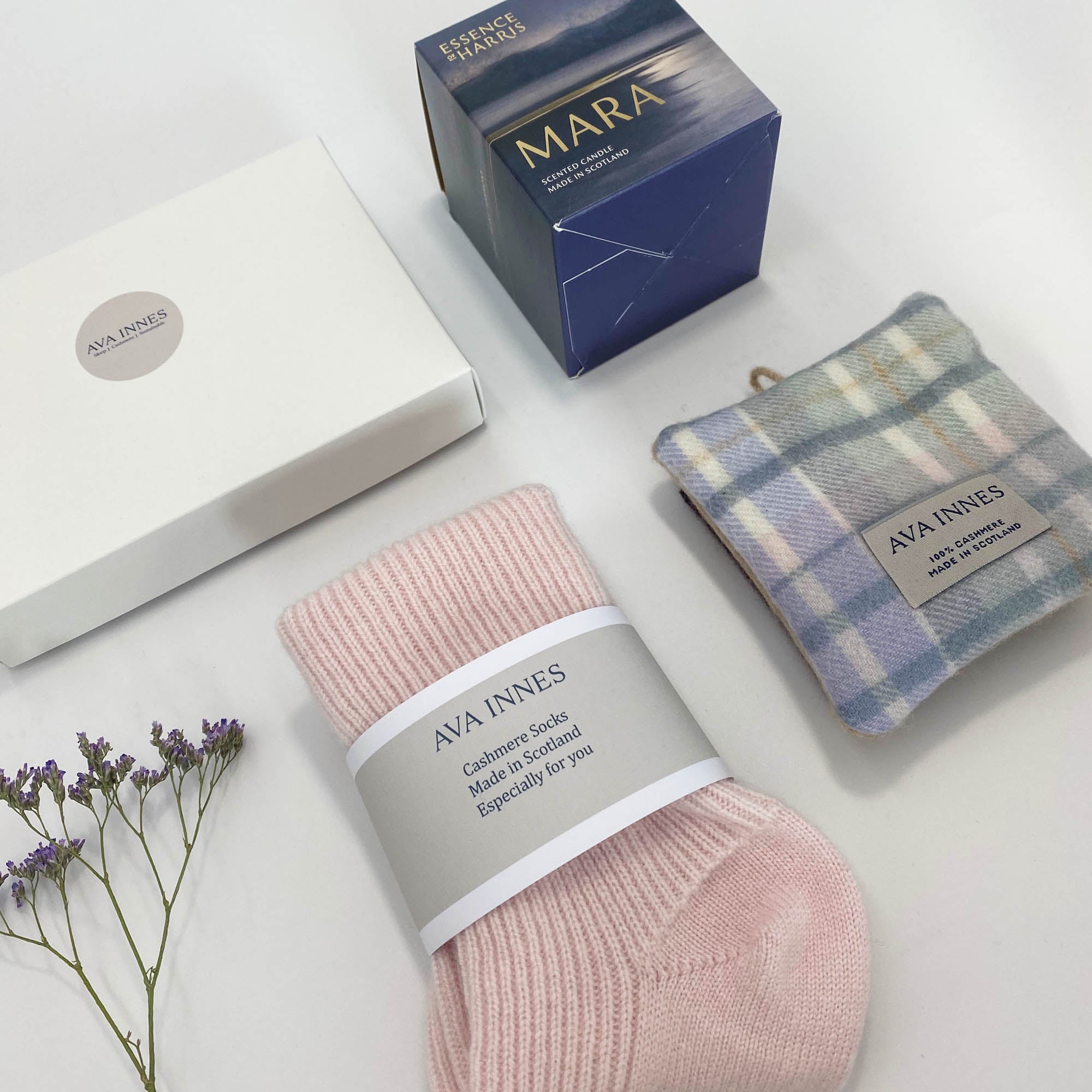 The Luxury Rest and Relax Cashmere Gift Box, Ava Innes