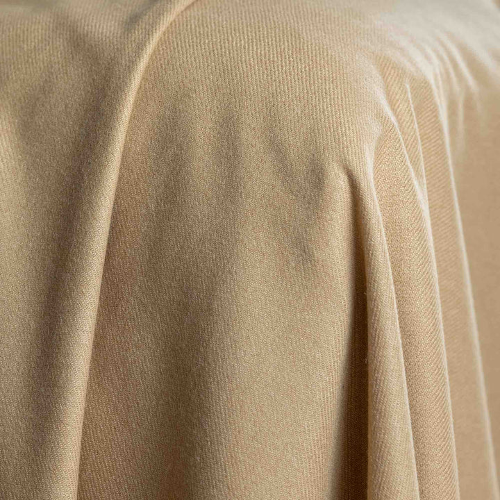 Large Light Camel Lightweight Luxury Cashmere Blanket