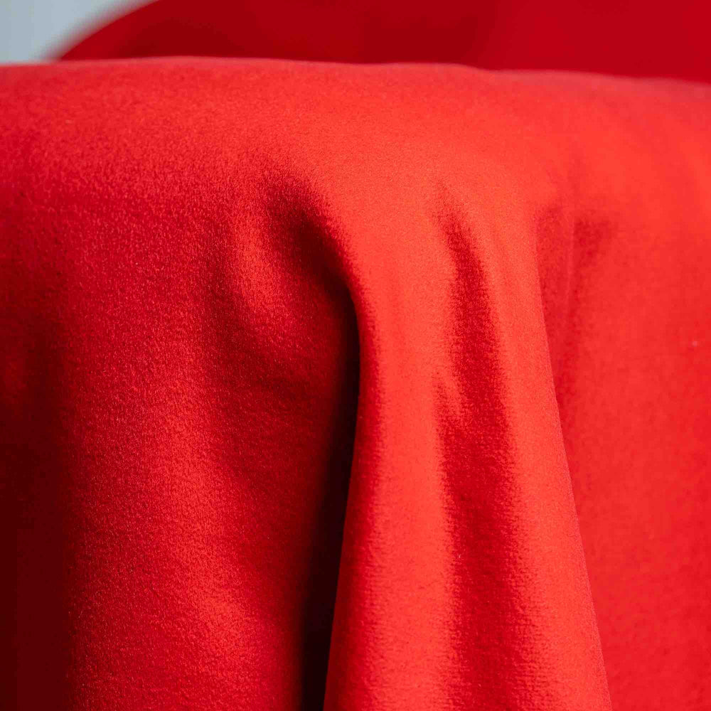Large Red Luxury Cashmere Blanket | Made In The UK | Ava Innes