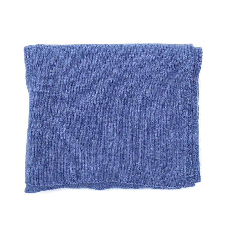 Blue Luxury Light Pure Cashmere Wrap