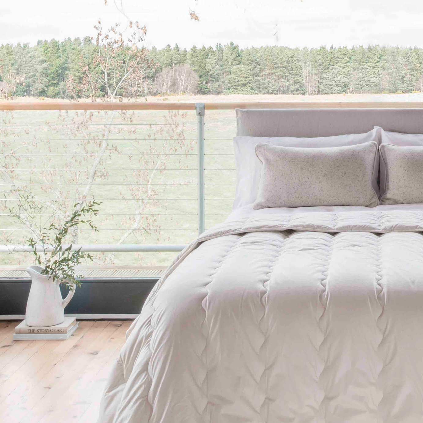 Luxury Cashmere & Wool Double Duvet All Year Round