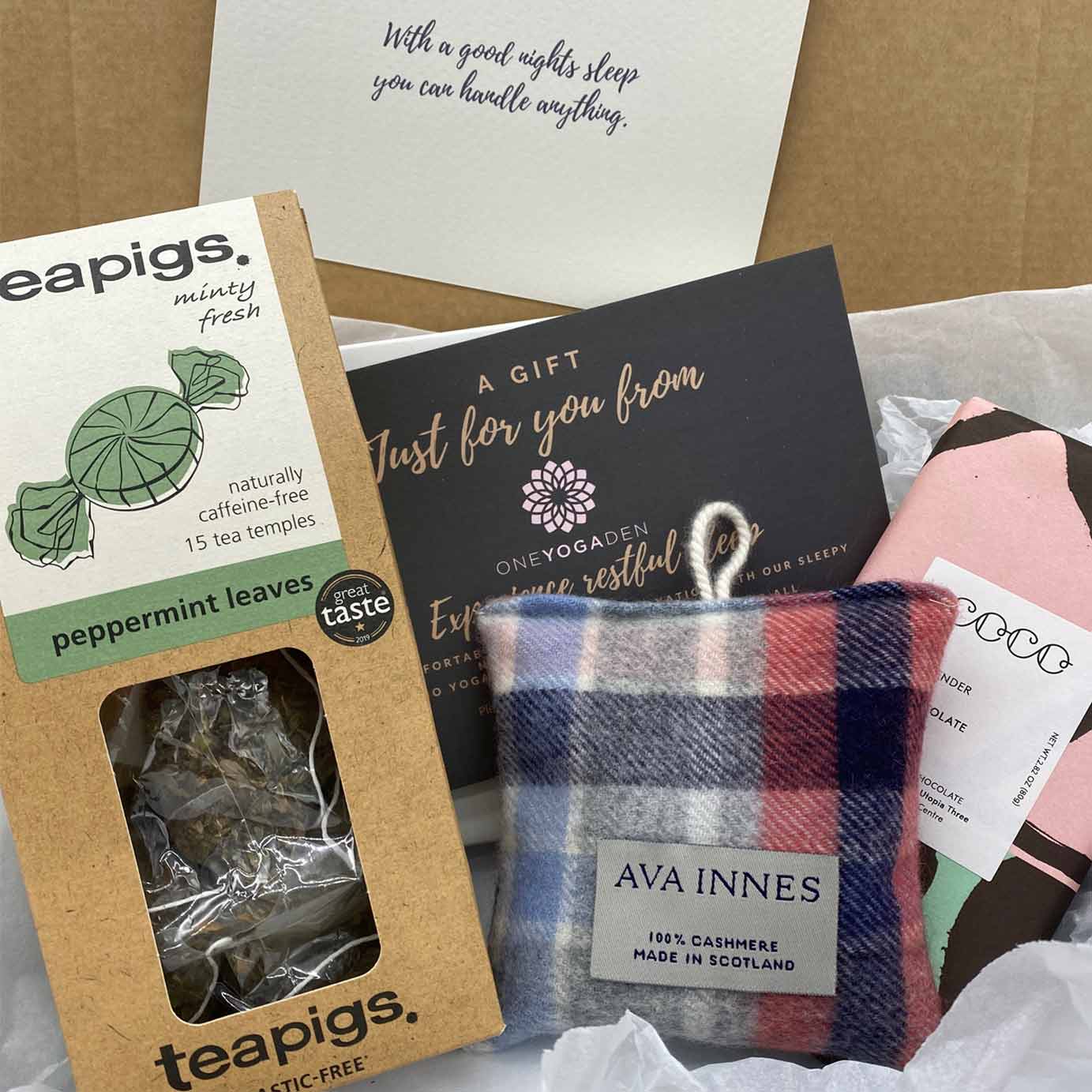Cashmere gift sets by Ava Innes, Scotland