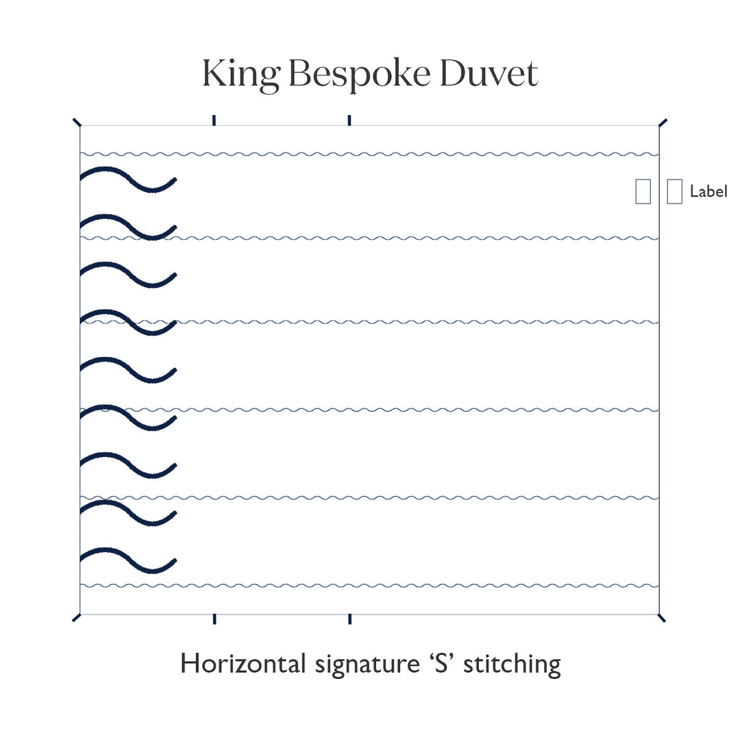Luxury Light Summer Cashmere and Wool Partner Duvet (King plus 2 attachable Singles)