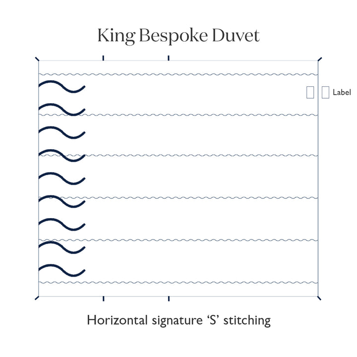 Luxury Light Summer Cashmere and Wool Partner Duvet (King plus 2 attachable Singles)