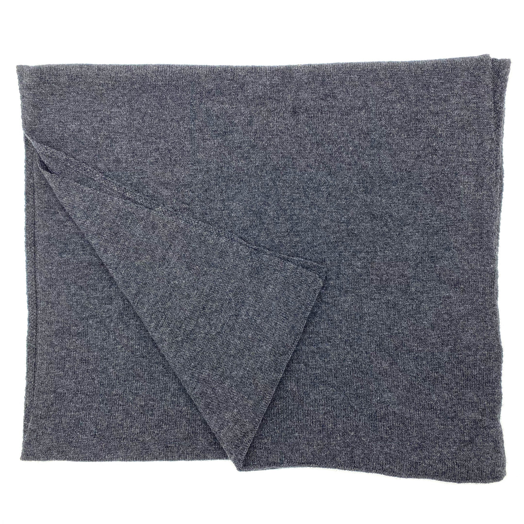 Charcoal Luxury Light Pure Cashmere Wrap