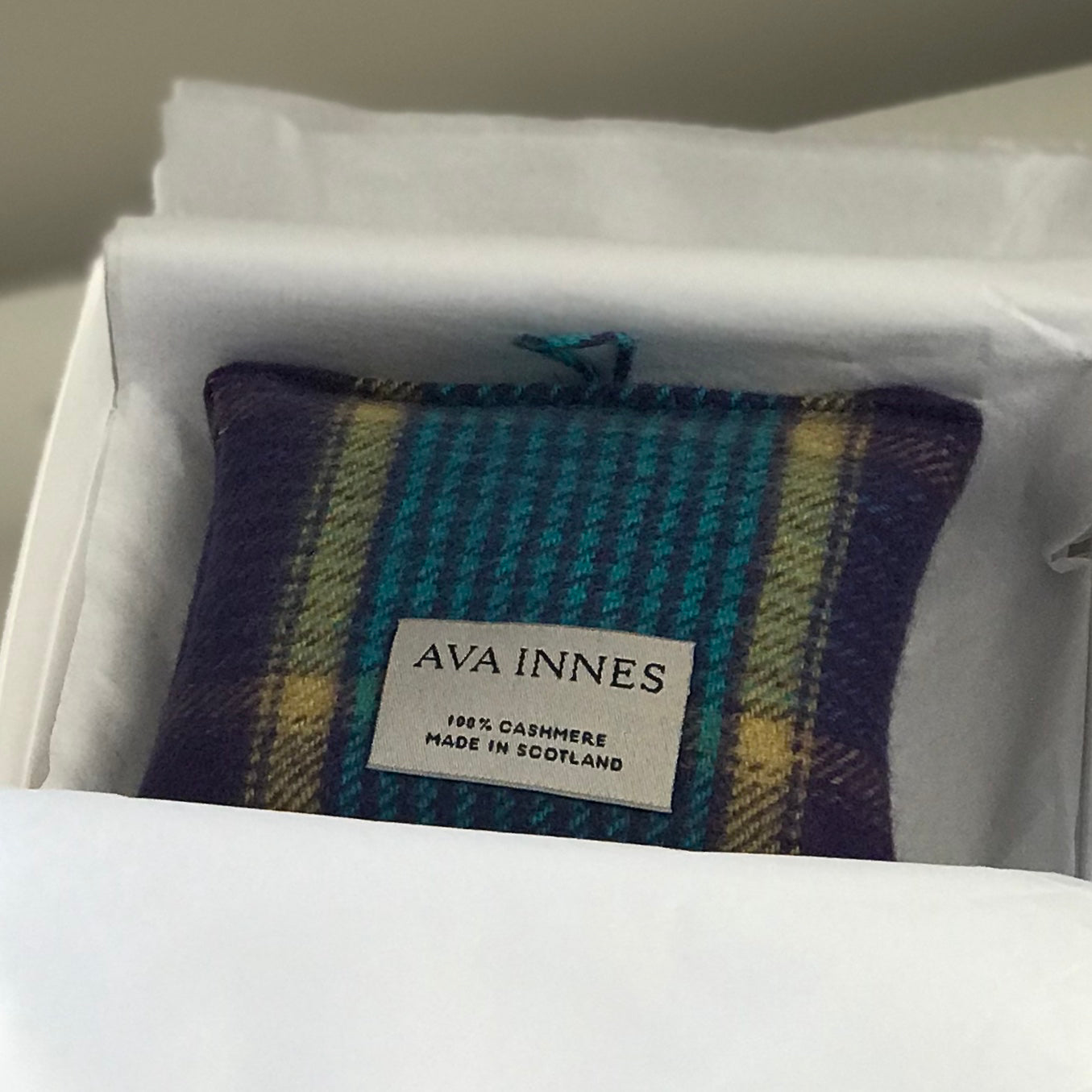 Luxury Cashmere Lavender Bag