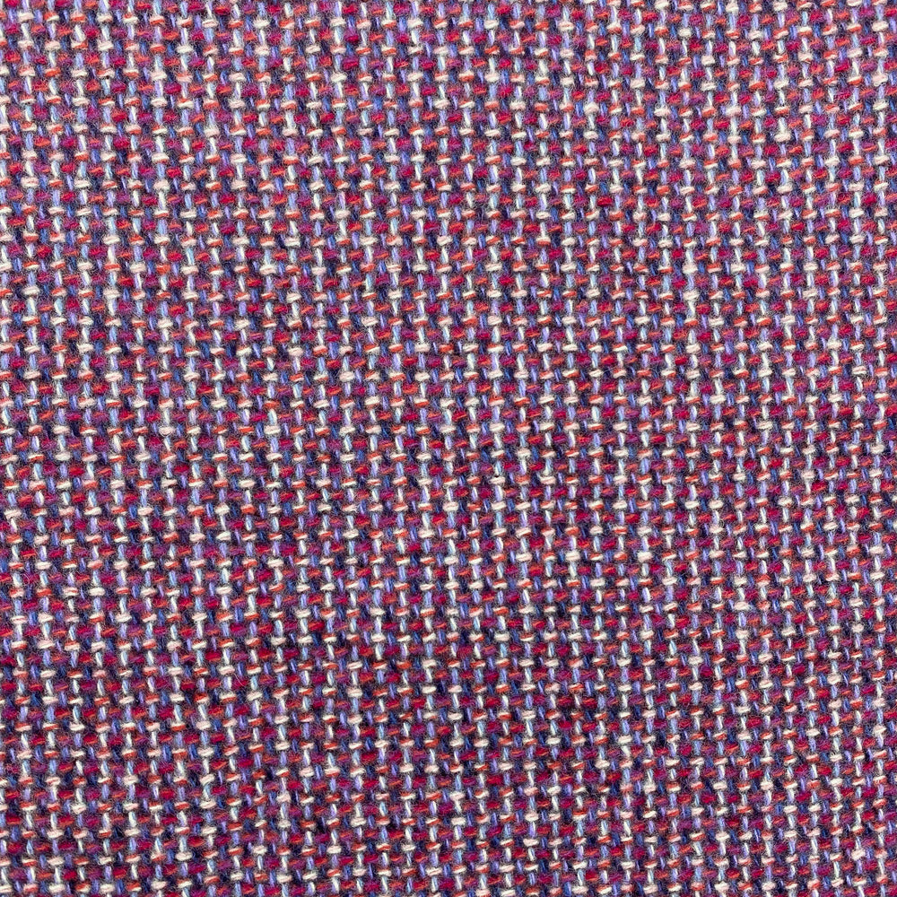 Pink and Blue Tweed Luxury Cashmere Throw