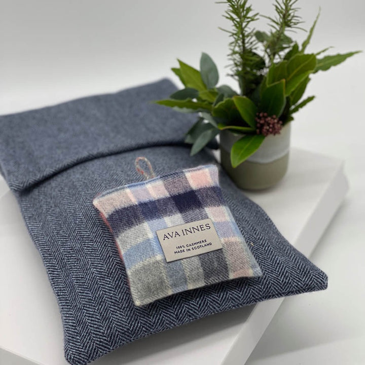 Cosy cashmere hot water bottle cover by Ava Innes | Cosy Gifts