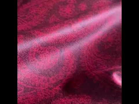 Luxury Red Paisley Cashmere Blanket