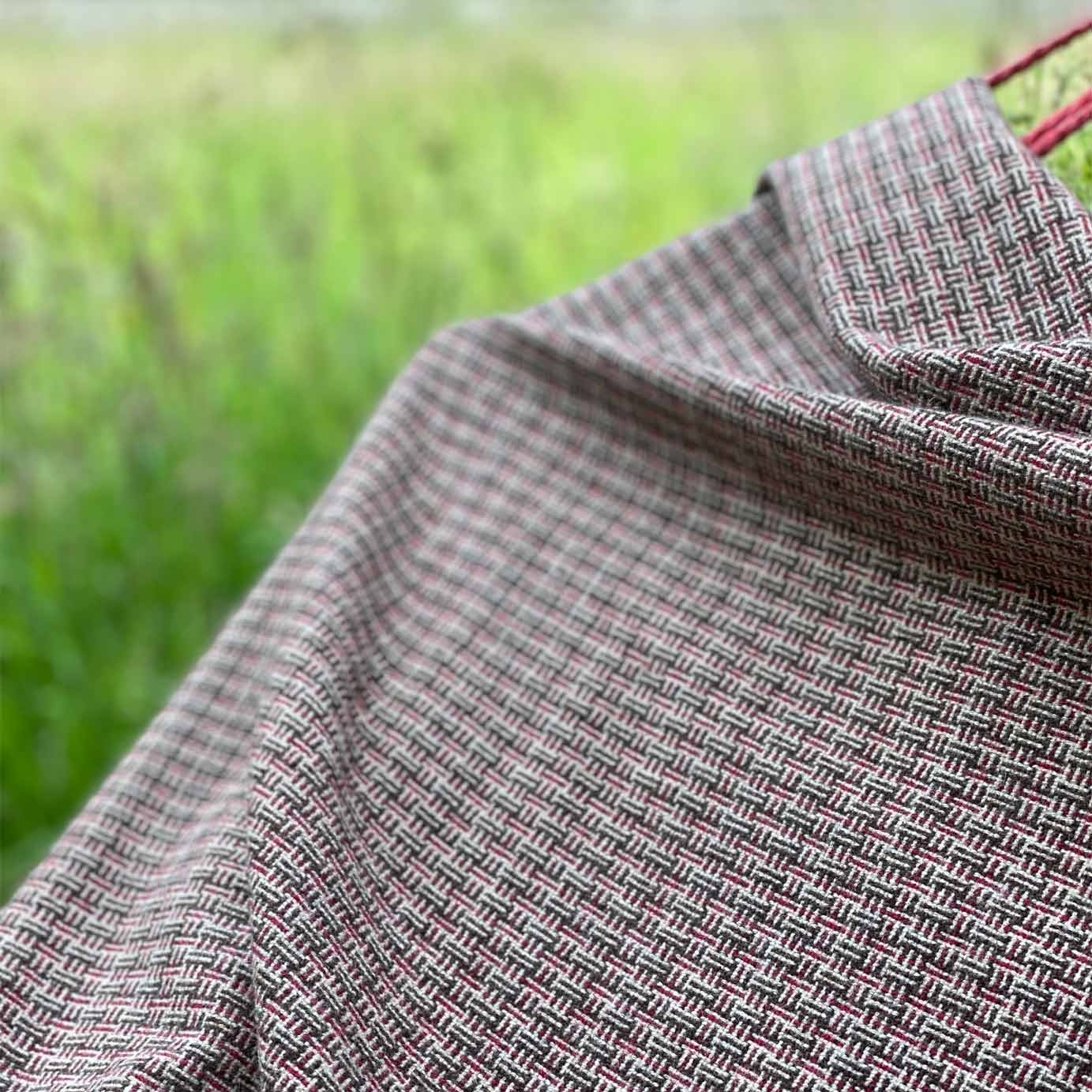 Luxury Rose Tweed Cashmere Throw